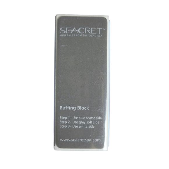 NEW Seacret 4 Way Nail Buffer Buffing Block Manicure - Picture 1 of 3
